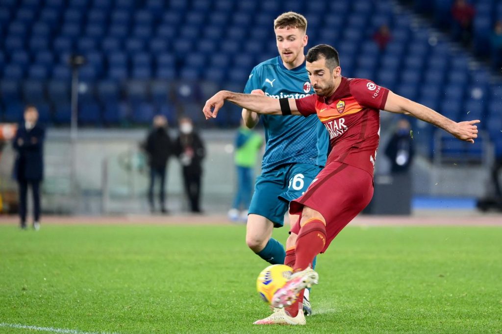 Mkhitaryan Roma vs Milan - Serie A TIM 2020/2021