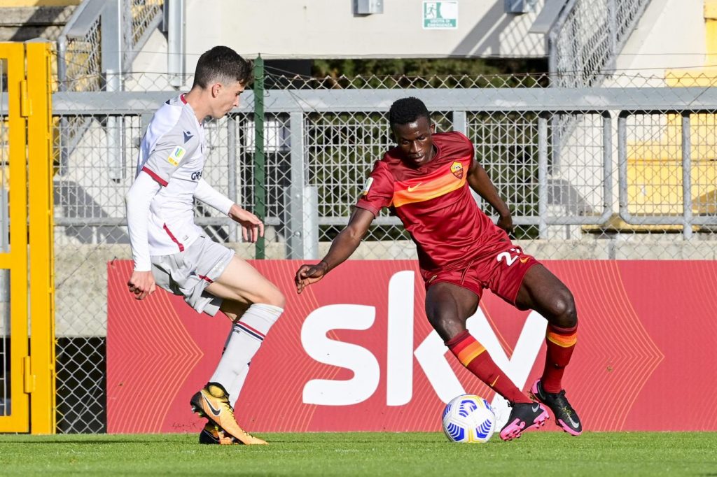 Felix Afena Gyan Roma vs Bologna - Campionato Primavera 1 2020/2021