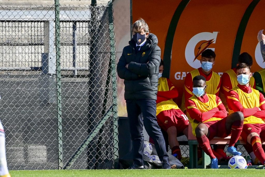 De Rossi Roma vs Bologna - Campionato Primavera 1 2020/2021