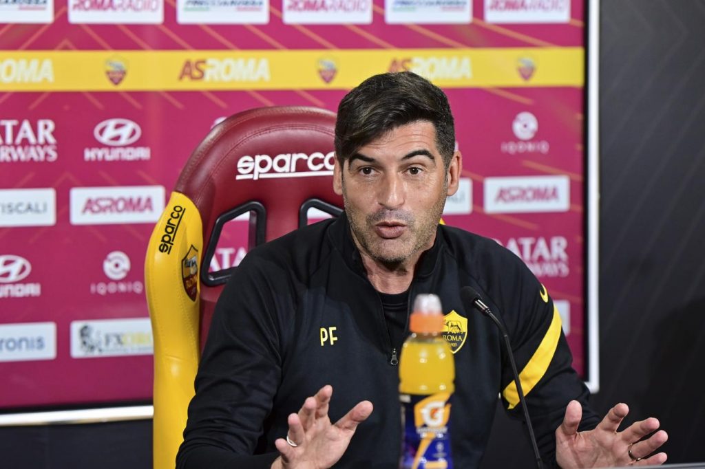 fonseca conferenza trigoria roma genoa
