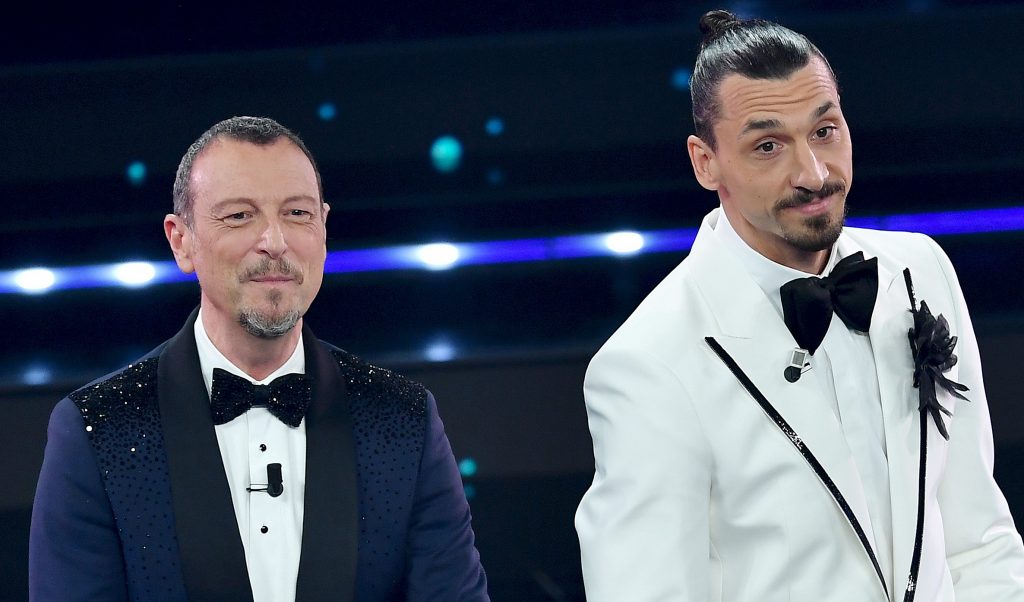 Amadeus Ibrahimovic Sanremo Music Festival 2021 - Day 5
