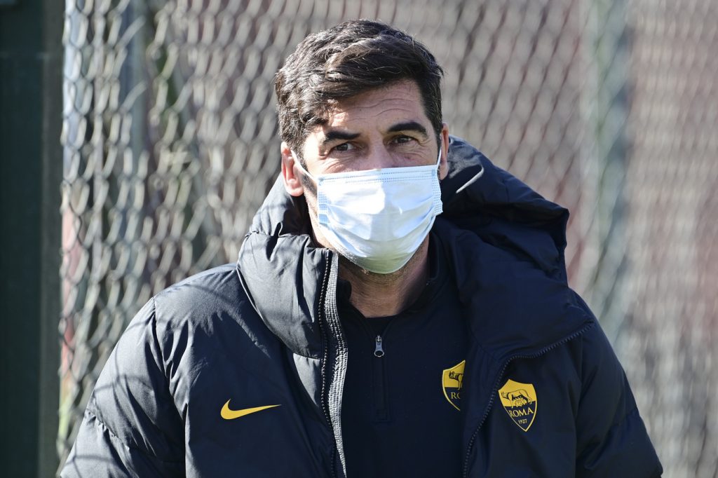 fonseca allenamento trigoria