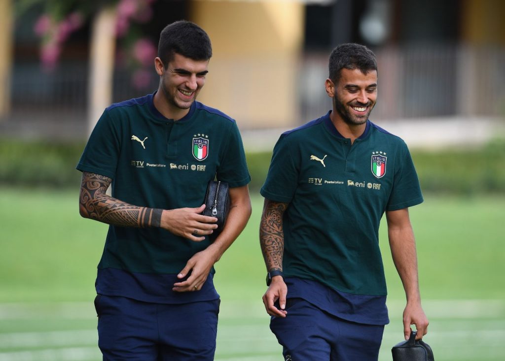 spinazzola mancini italia nazionale