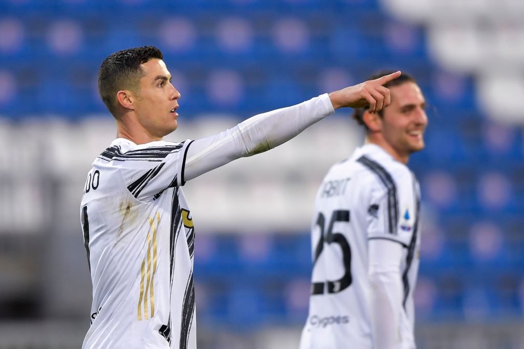 ronaldo Cagliari Calcio  v Juventus - Serie A