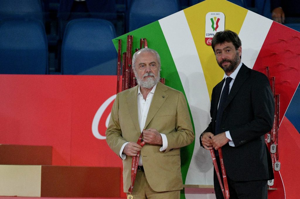 agnelli de laurentiis juventus napoli