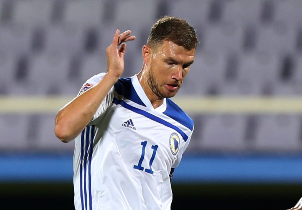 edin dzeko bosnia roma