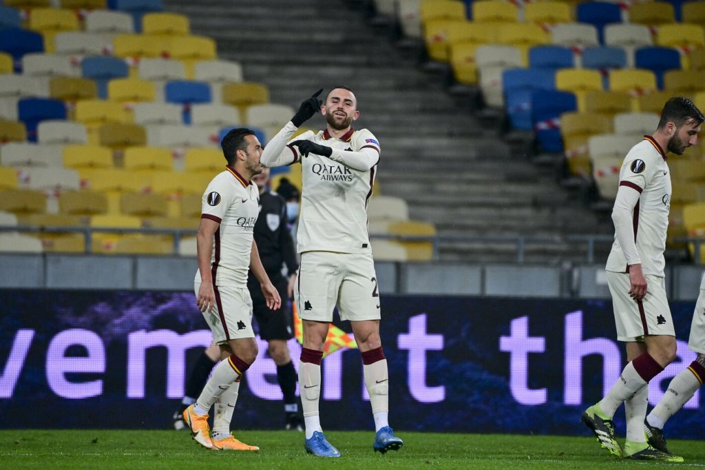 shakhtar-donetsk-roma-europa-league-mayoral-esultanza