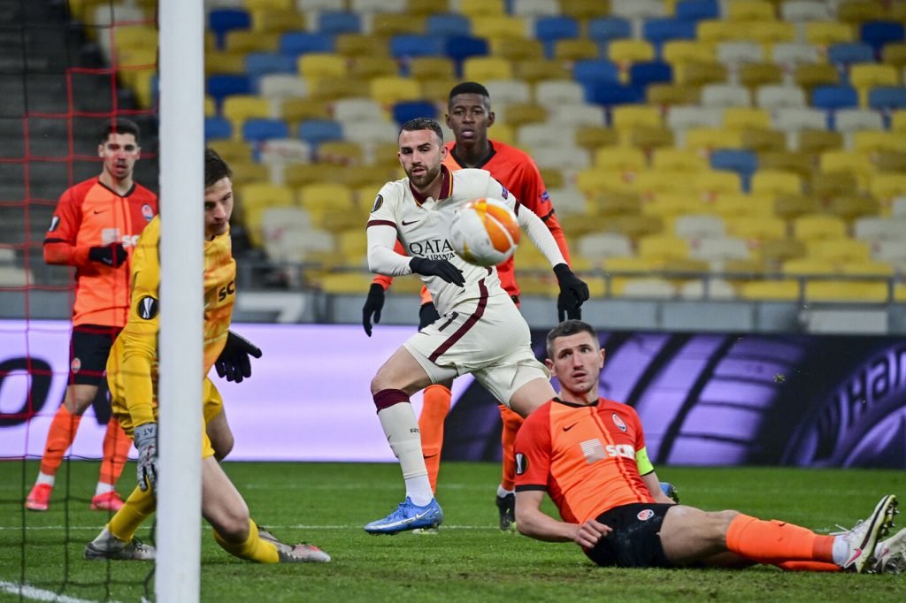 shakhtar-donetsk-roma-europa-league-mayoral-gol-esultanza