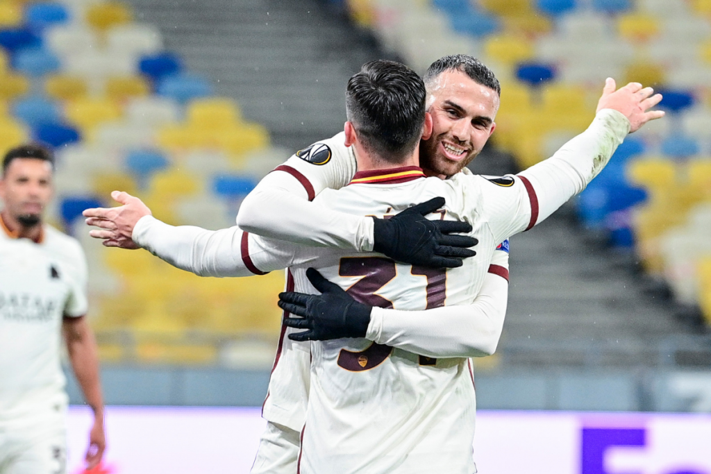 europa-league-shakhtar-donetsk-mayoral-gol-abbraccio-perez-esultanza