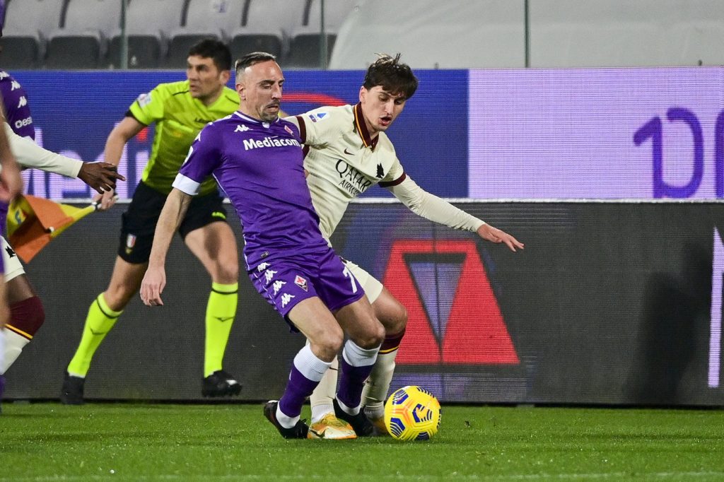 kumbulla ribery Fiorentina vs Roma - Serie A TIM 2020/2021