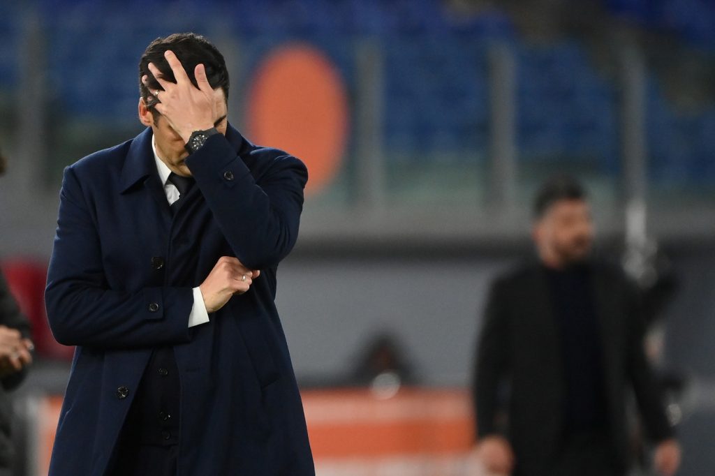 Fonseca Roma vs Napoli - Serie A TIM 2020/2021