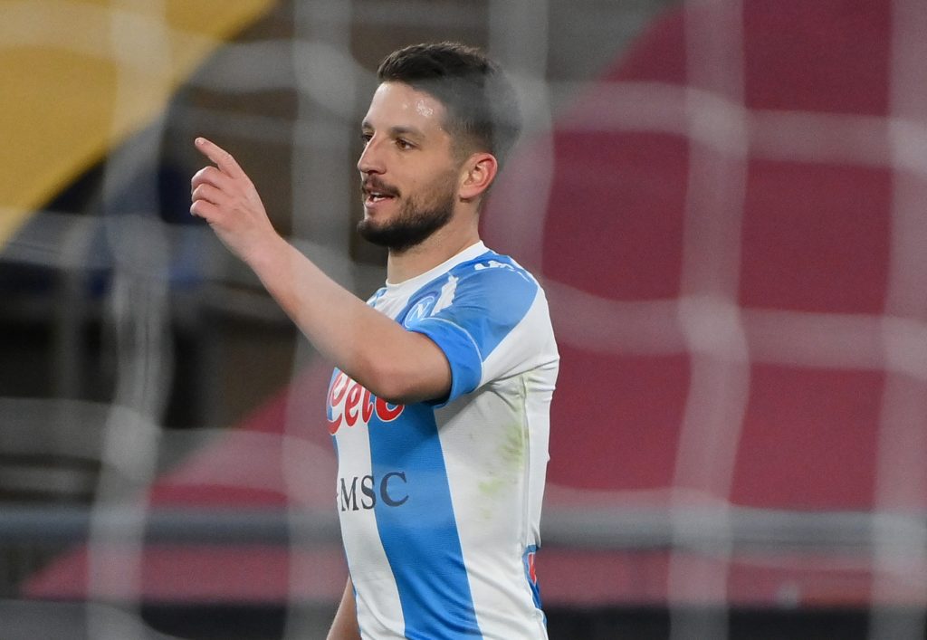 Mertens Roma vs Napoli - Serie A TIM 2020/2021