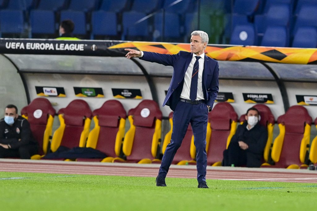 luis castro Roma vs Shakhtar Donetsk - Europa League 2020/2021 - Ottavi di Finale - Andata