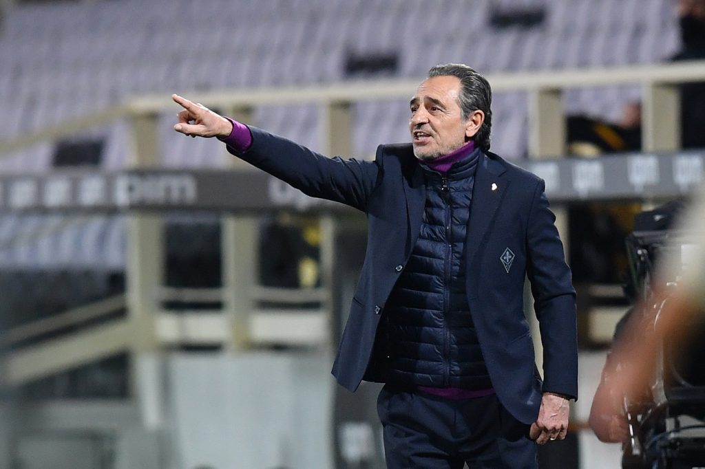 prandelli Fiorentina vs Roma - Serie A TIM 2020/2021