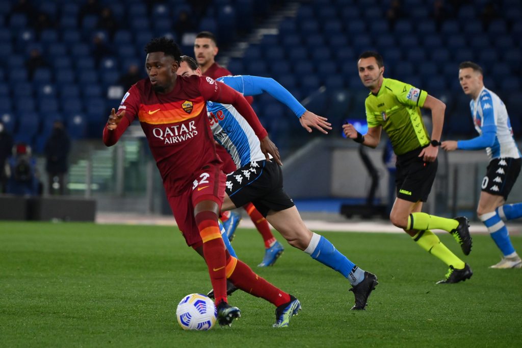 Diawara Roma vs Napoli - Serie A TIM 2020/2021