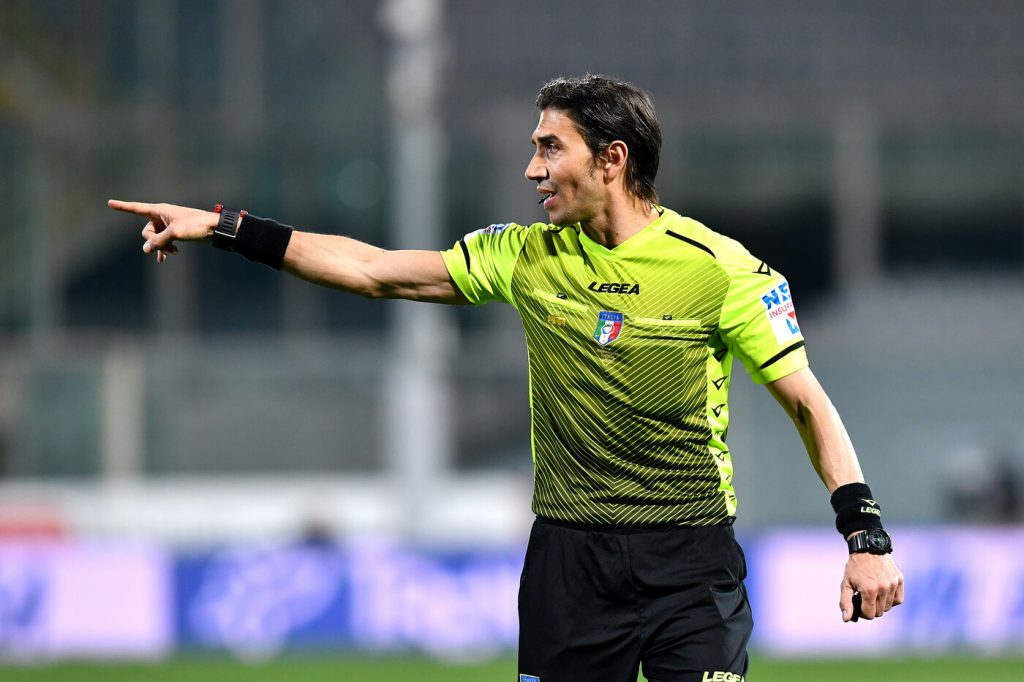 calvarese Fiorentina vs Roma - Serie A TIM 2020/2021