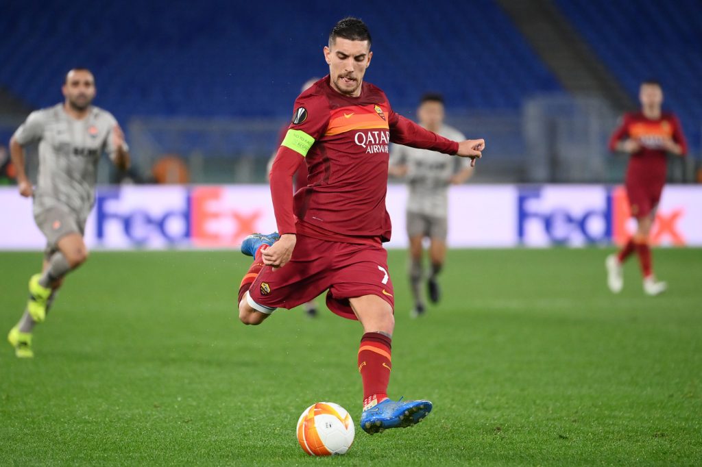 pellegrini Roma vs Shakhtar Donetsk - Europa League 2020/2021 - Ottavi di Finale - Andata