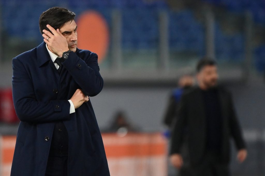 fonseca Roma vs Napoli - Serie A TIM 2020/2021