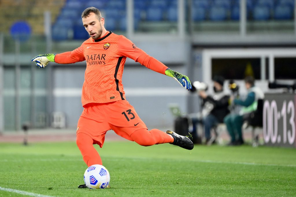 pau lopez Roma vs Napoli - Serie A TIM 2020/2021