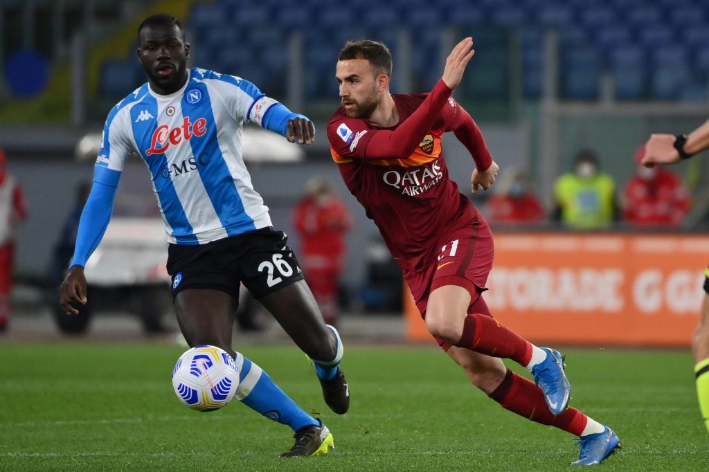 mayoral koulibaly Roma vs Napoli - Serie A TIM 2020/2021