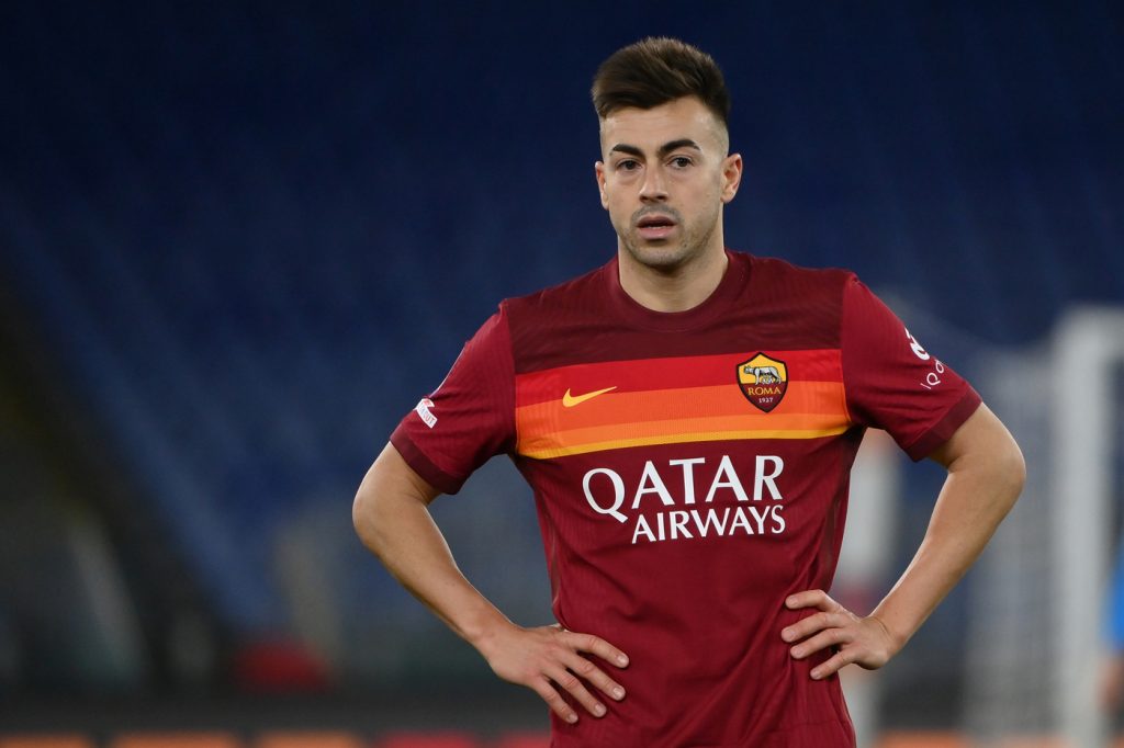 el shaarawy Roma vs Napoli - Serie A TIM 2020/2021