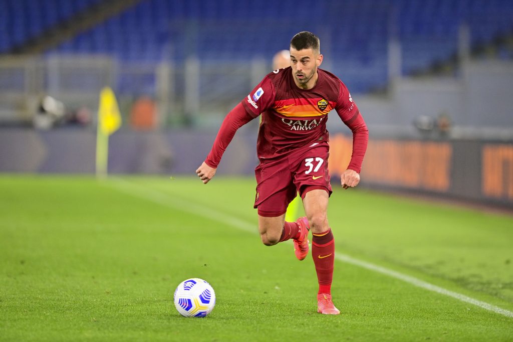 Spinazzola Roma vs Napoli - Serie A TIM 2020/2021