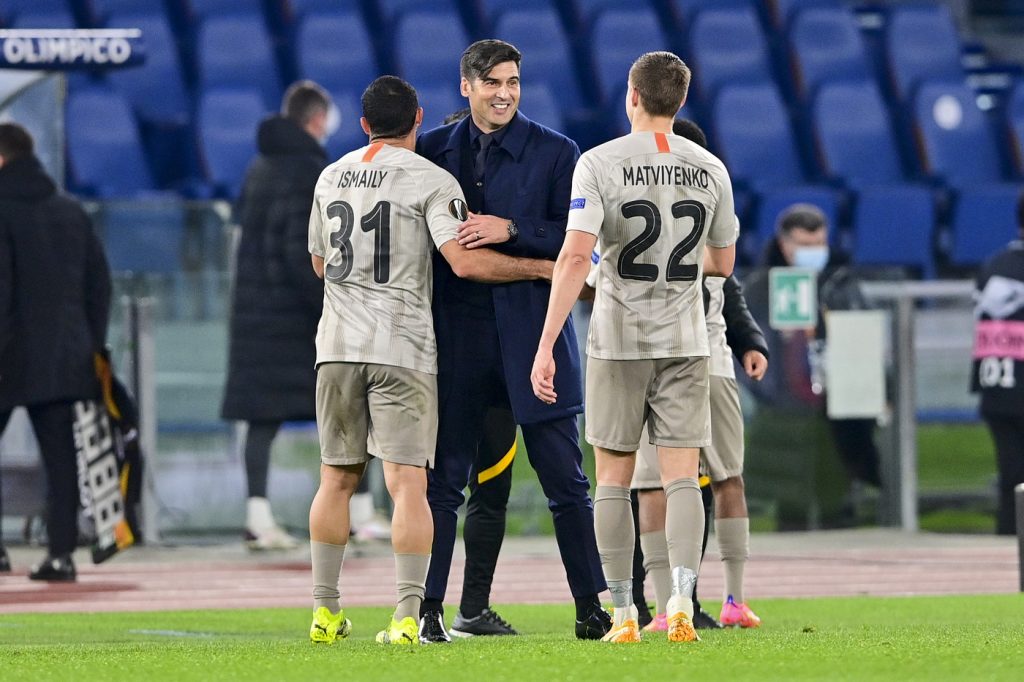 fonseca ismaily Roma vs Shakhtar Donetsk - Europa League 2020/2021 - Ottavi di Finale - Andata