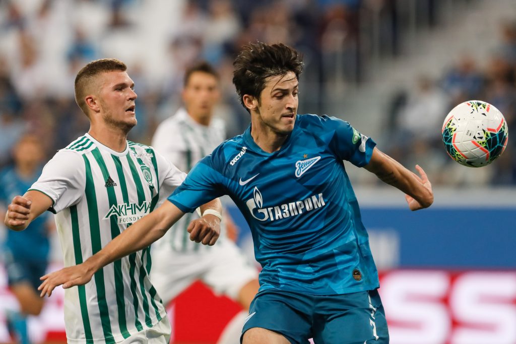 Azmoun FC Zenit Saint Petersburg vs FC Akhmat Grozny - Russian Premier League