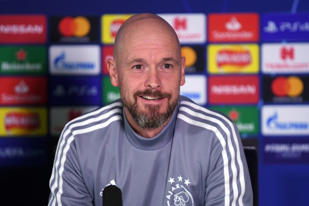 ten hag AFC Ajax Training Session and Press Conference