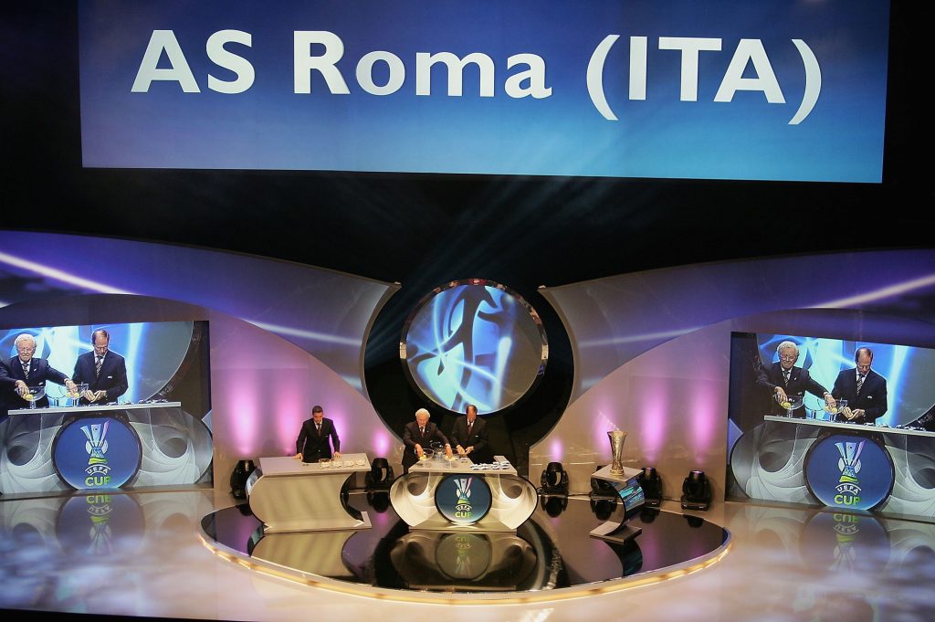 UEFA First Round Cup Draw