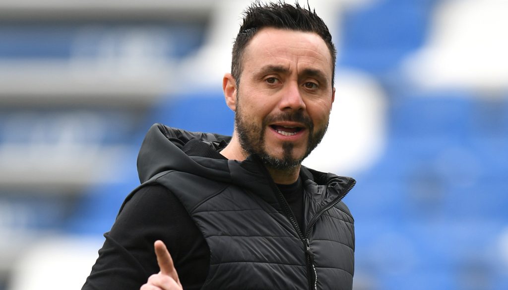 De Zerbi US Sassuolo v AS Roma - Serie A