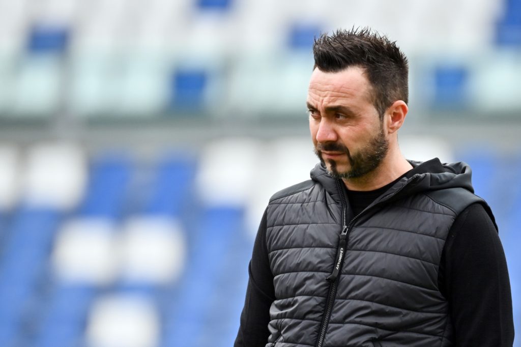 De Zerbi Sassuolo vs Roma - Serie A TIM 2020/2021