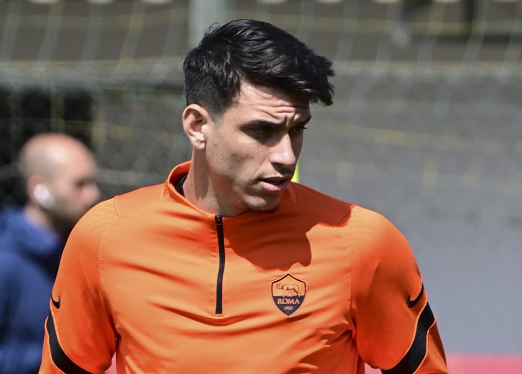 Ibanez Europa League, sessione di allenamento della AS Roma a Trigoria