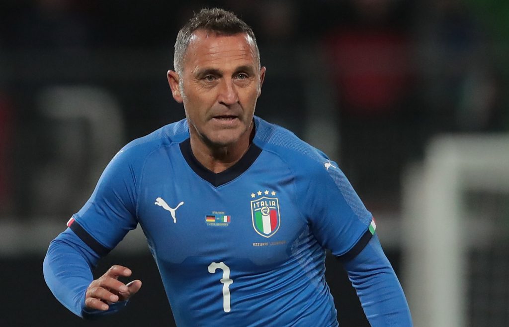 Angelo Di Livio DFB-All-Stars v Azzurri Legends - Friendly Match