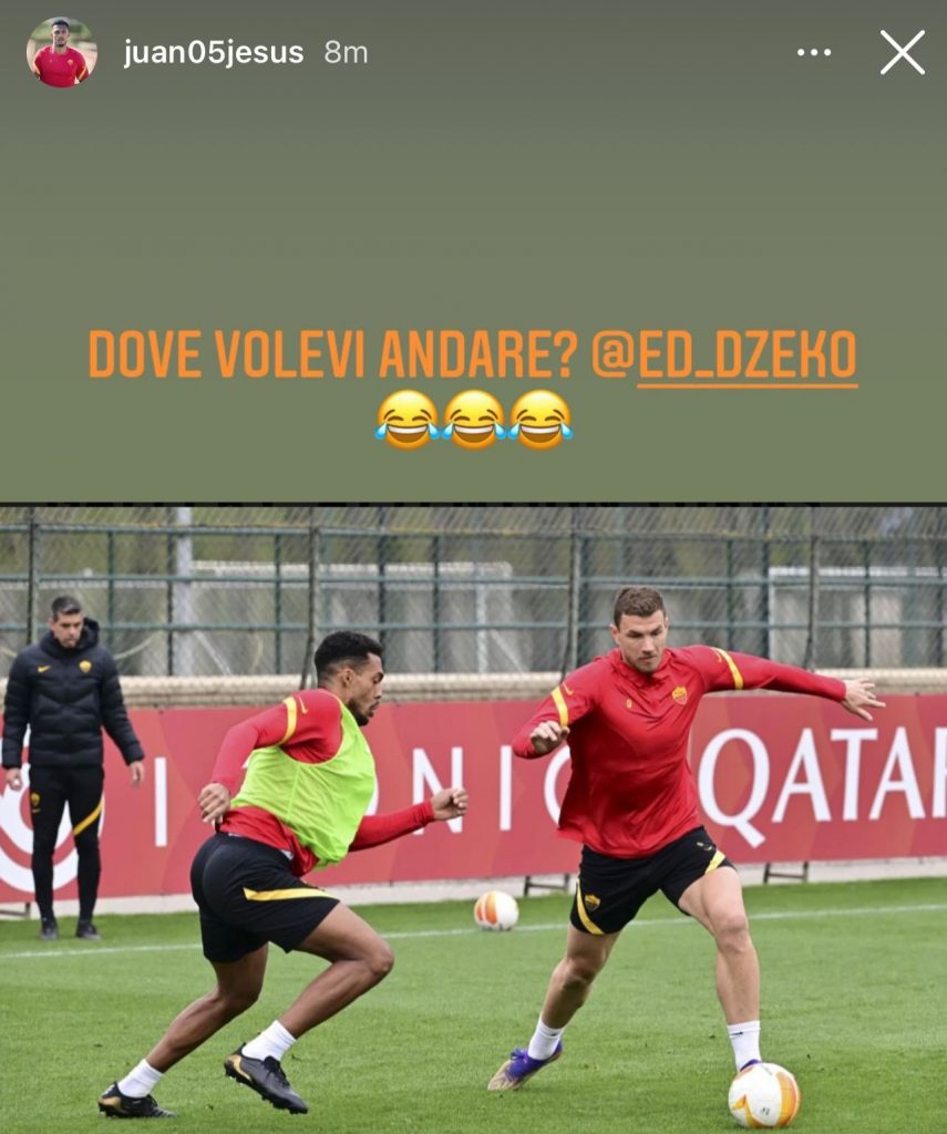 Instagram Juan Jesus Dzeko