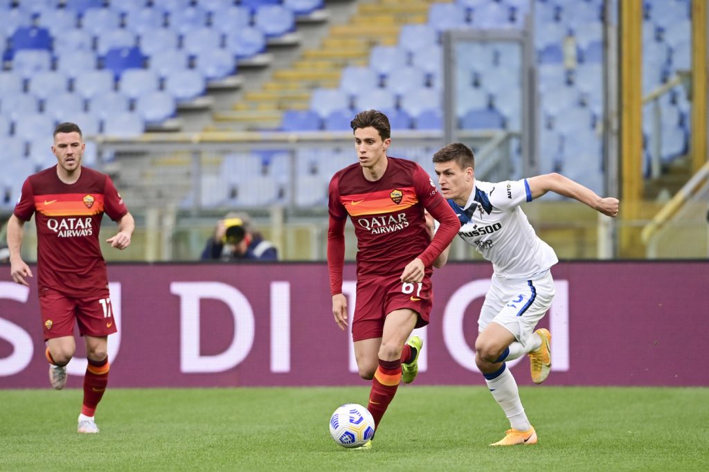 calafiori Roma vs Atalanta - Serie A TIM 2020/2021