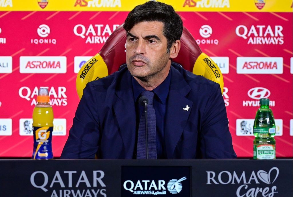 AS Roma, la conferenza stampa dell'allenatore Paulo Fonseca alla vigilia di Sassuolo vs Roma