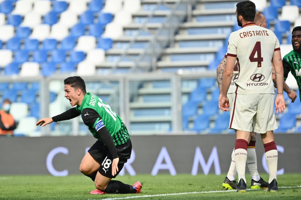 Raspadori Sassuolo vs Roma - Serie A TIM 2020/2021