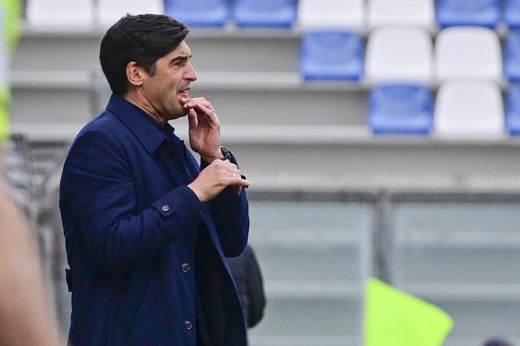 Fonseca Sassuolo vs Roma - Serie A TIM 2020/2021