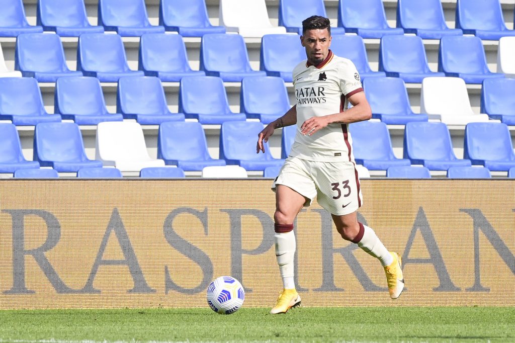 Bruno Peres Sassuolo vs Roma - Serie A TIM 2020/2021