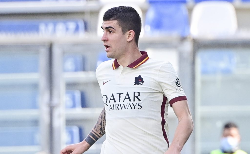 Mancini Sassuolo vs Roma - Serie A TIM 2020/2021