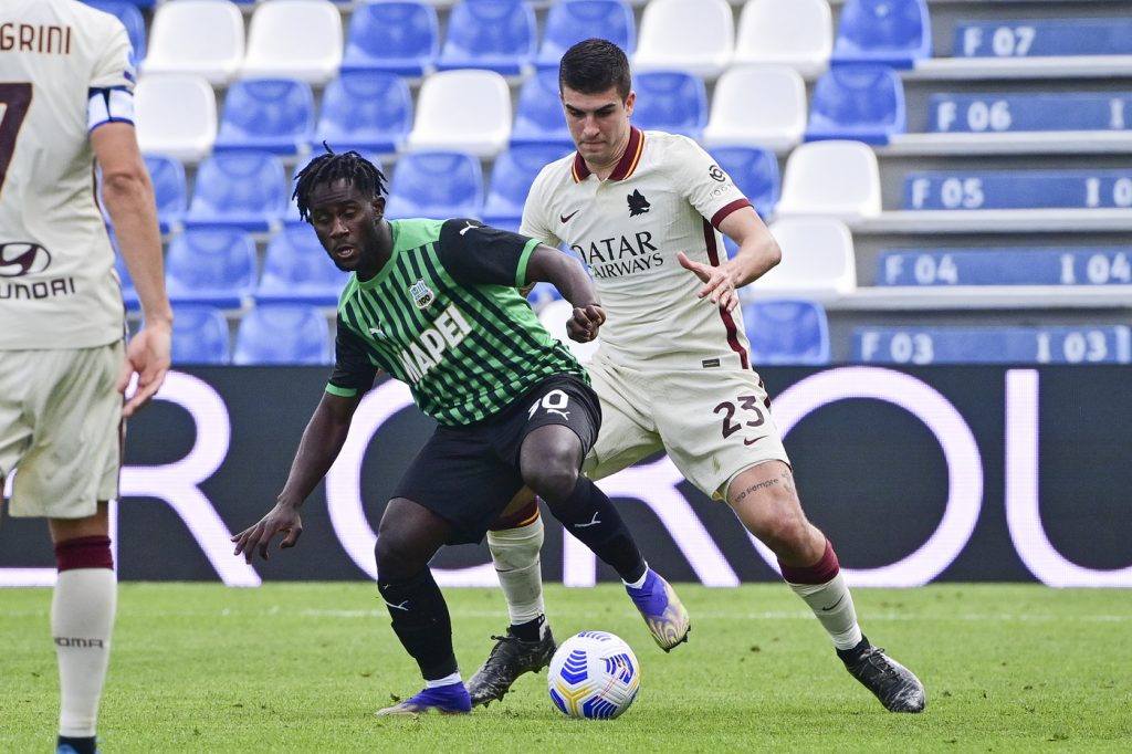 Mancini Sassuolo vs Roma - Serie A TIM 2020/2021