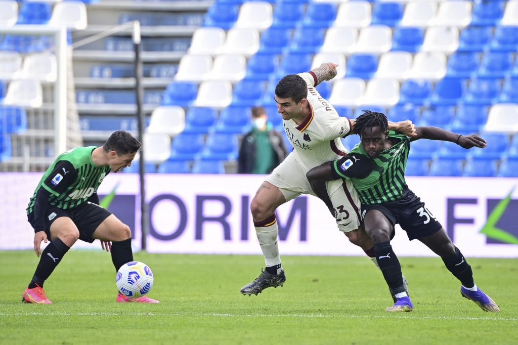 Mancini Sassuolo vs Roma - Serie A TIM 2020/2021