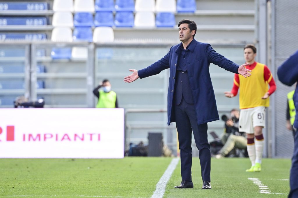 Fonseca Sassuolo vs Roma - Serie A TIM 2020/2021