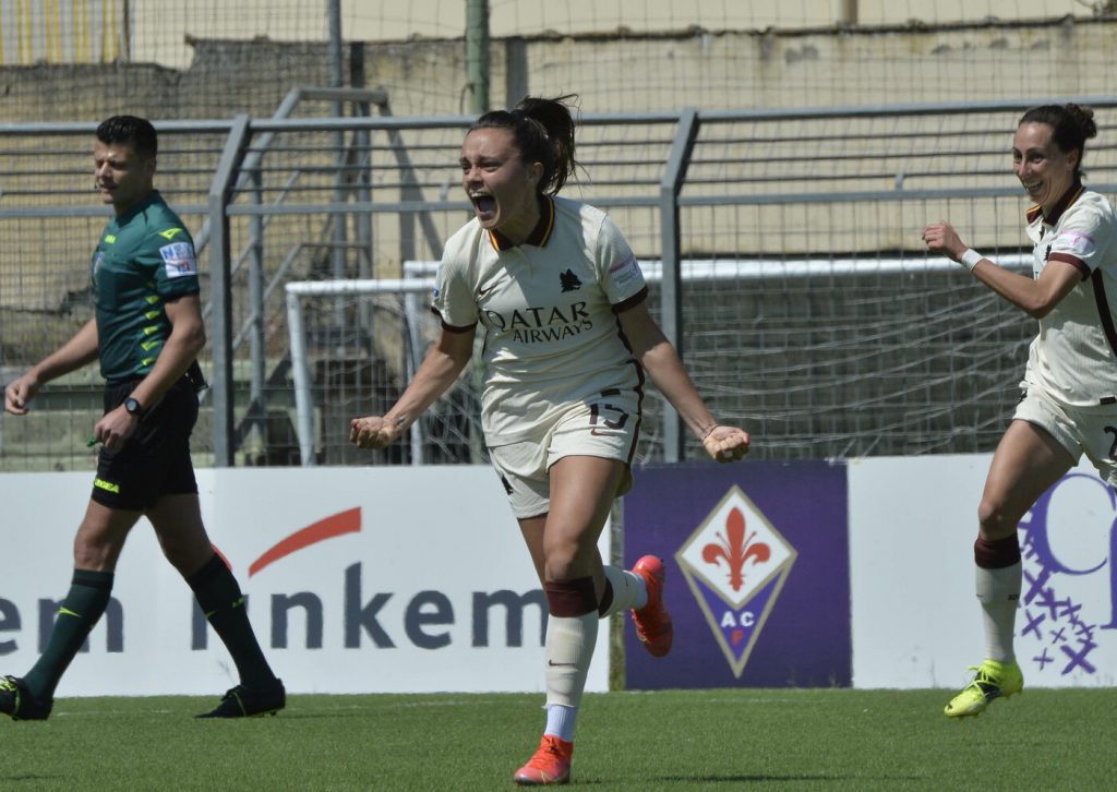 Serturini Fiorentina vs Roma - Serie A Femminile 2020/2021