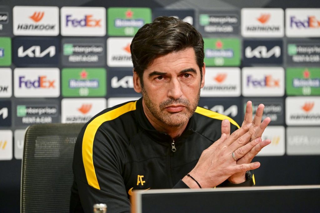 fonseca conferenza stampa europa league ajax roma