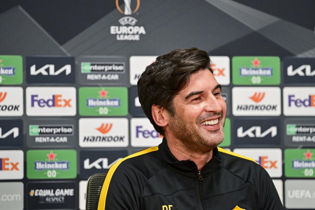 fonseca conferenza stampa europa league ajax roma