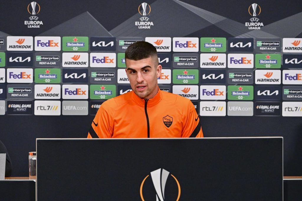 mancini conferenza stampa europa league ajax roma