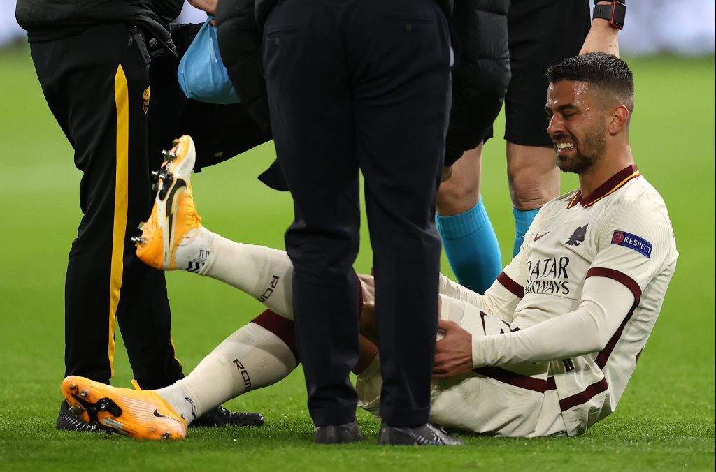 Spinazzola Ajax v AS Roma - UEFA Europa League Quarter Final: Leg One