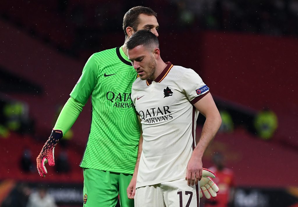 veretout Manchester United v AS Roma - UEFA Europa League Semi Final: Leg One